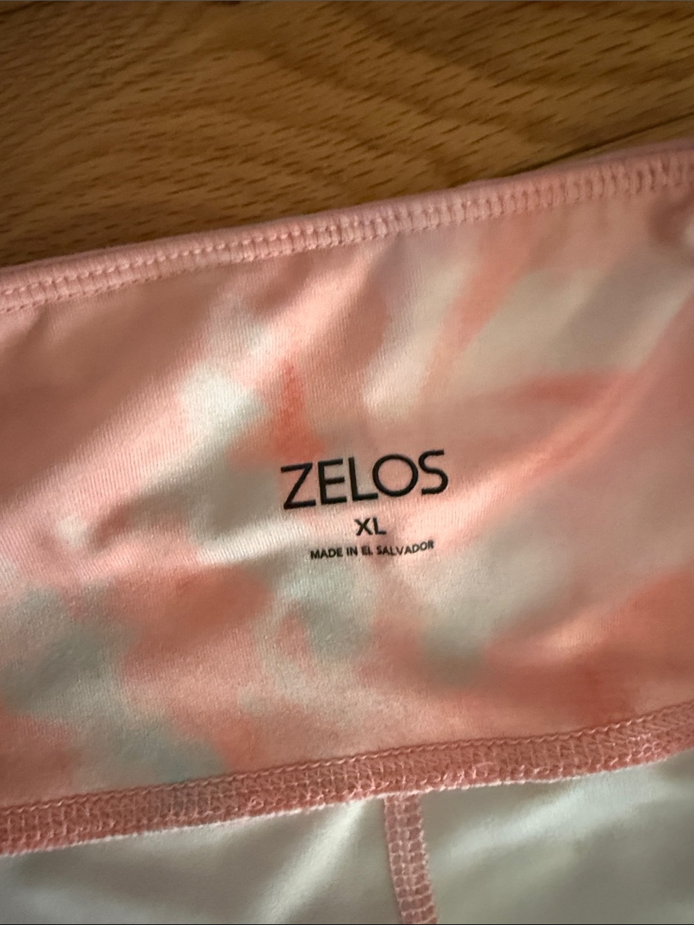 ZELOS❗️BUNDLE❗️Coral Tie-Dye & Leopard Print Biker Shorts - Picture 5 of 6